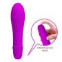Mini wibrator Pretty Love silikonowy 10 funkcji na baterię AAA - 7