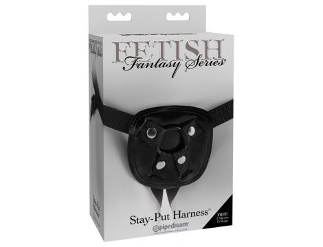 Uprząż do strap on Fetish Fantasy Series Stay Put Harness czarna - 2