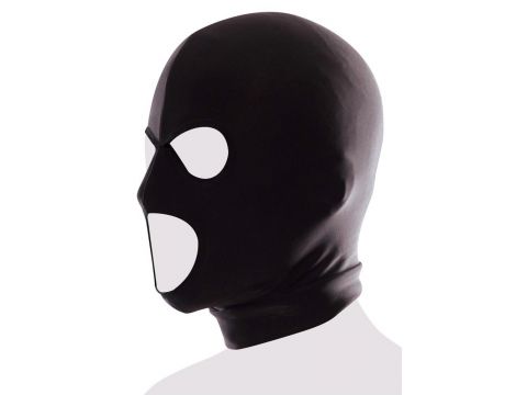Maska Spandex Fetish Fantasy Series z trzema otworami - 9