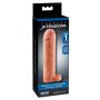 Przedłużka na penisa z pierścieniem TPE Fantasy X Tensions 17,7 cm - 3