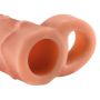 Przedłużka na penisa z pierścieniem TPE Fantasy X Tensions 17,7 cm - 7