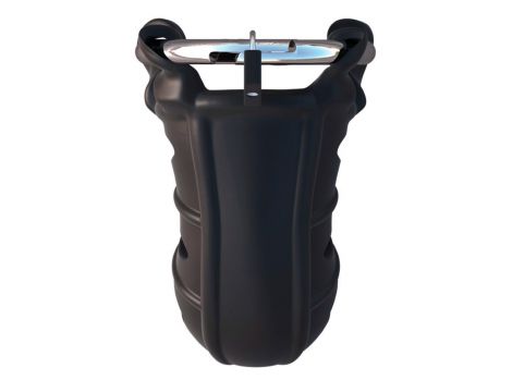 Klatka na penisa silikonowa Fantasy C-Ringz z zamkiem 9,5 cm - 6