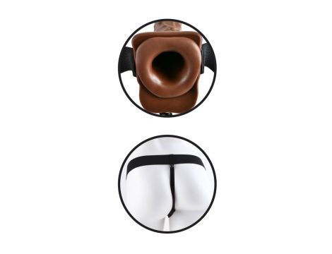 Wydrążona proteza penisa Fetish Fantasy Series 18,9 cm - 8