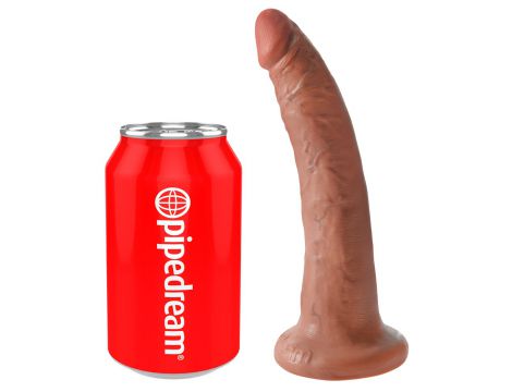 Dildo King Cock 7 cali tan PVC 20,5 cm - 4