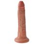 Dildo King Cock 7 cali tan PVC 20,5 cm - 7