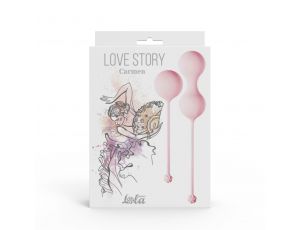 Zestaw kulek dopochwowych Love Story Carmen różowy