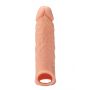 Silikonowa przedłużka RealStuff z paskiem na kulki 17 cm - 2