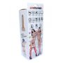 Wibrator realistyczny obrotowy Neptun Loveclonex 20cm USB z pilotem - 6