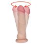 Wibrator realistyczny cyber skórzany Saturn Loveclonex 18 cm rotacyjny - 3