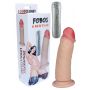 Wibrator realistyczny cyber skóra Fobos Loveclonex 15 cm - 2