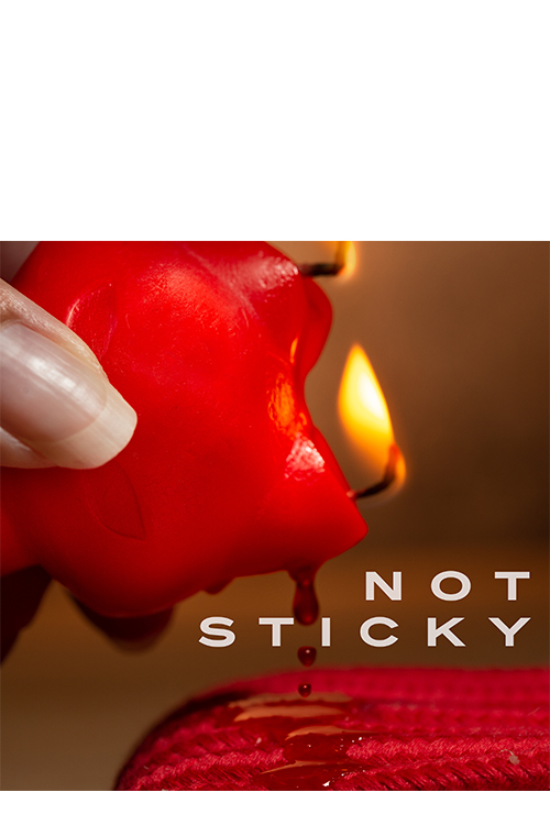 temptasia fox drip candle red