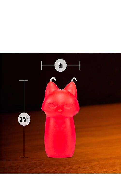 temptasia fox drip candle red
