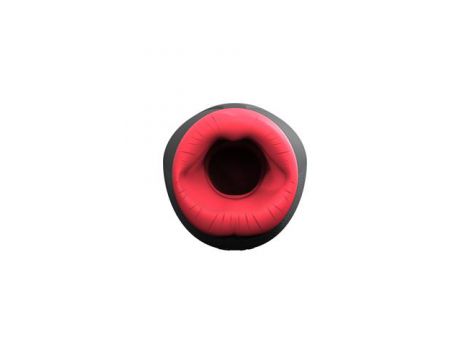 Masturbator ssący Airturn 2 z wibracją i podgrzewaniem USB czarny 22 cm - 3