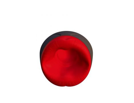 Masturbator ssący Airturn 2 z wibracją i podgrzewaniem USB czarny 22 cm - 5