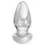 Wydrążony korek analny Anal Fantasy Elite szklany 12 cm - 5