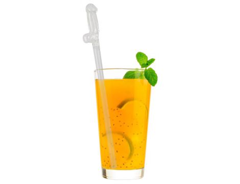 Szklane słomki do picia Willy 21,5 cm 4 sztuki - 16