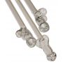 Szklane słomki do picia Willy 21,5 cm 4 sztuki - 10