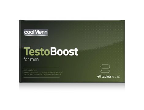 Supl. diety- CoolMannTestoboost (40 tab) - 2