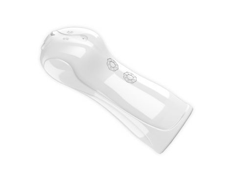 Pulsujący wibrujący masturbator B Series Fox biały USB - 5