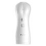 Pulsujący wibrujący masturbator B Series Fox biały USB - 3