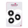 Zestaw 3 pierścieni erekcyjnych All Time Favorites Dream Toys TPE czarny - 2