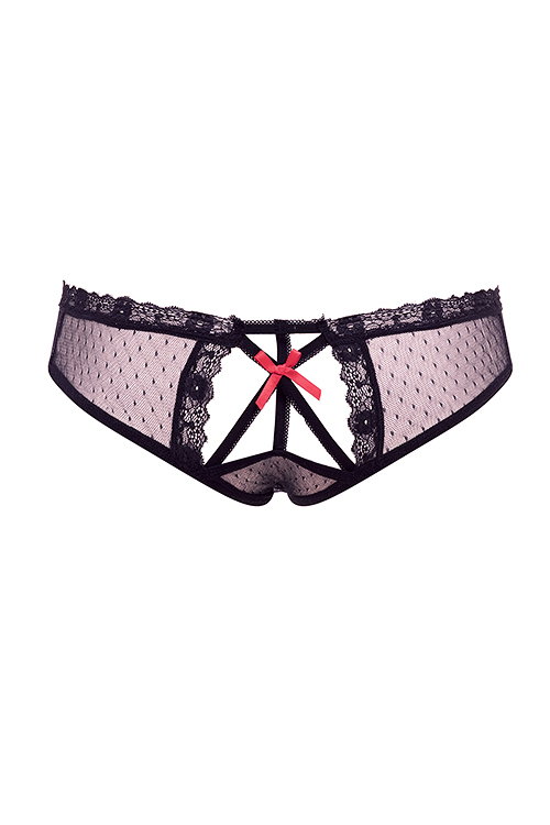 barely bare peek a boo butt black