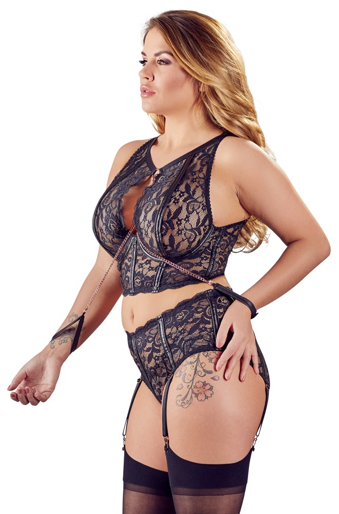 bra set bondage 90d/xl