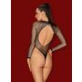 Body erotyczne Obsessive czarne prześwitujące S/M/L - 5