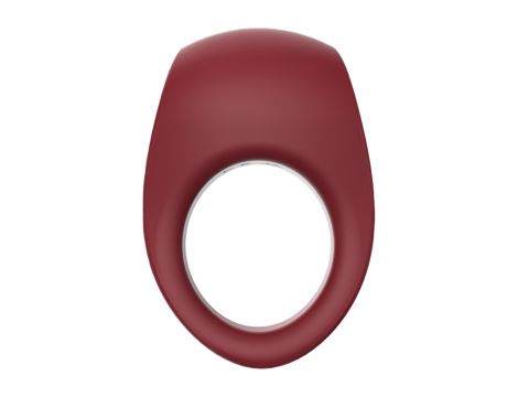 Wibrujący pierścień erekcyjny Dream Toys Romance Ivy rubinowy USB - 10