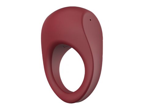 Wibrujący pierścień erekcyjny Dream Toys Romance Ivy rubinowy USB - 11