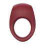 Wibrujący pierścień erekcyjny Dream Toys Romance Ivy rubinowy USB - 11