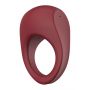 Wibrujący pierścień erekcyjny Dream Toys Romance Ivy rubinowy USB - 12