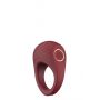 Wibrujący pierścień erekcyjny Dream Toys Romance Ivy rubinowy USB - 4