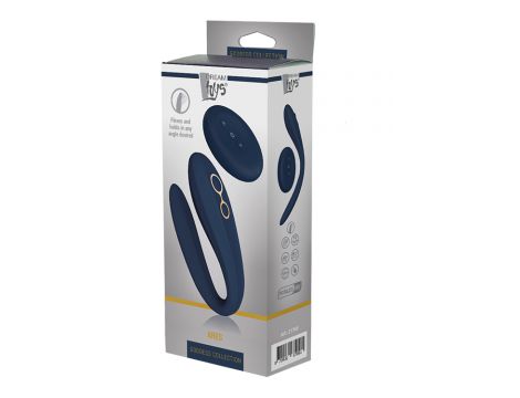 Wibrator zginany Ares Dream Toys ze zdalnym sterowaniem - 12