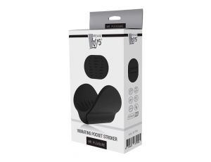 Masturbator kieszonkowy Mr. Pleasure wibrujący USB silikonowy