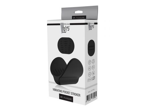 Masturbator kieszonkowy Mr. Pleasure wibrujący USB silikonowy - 8