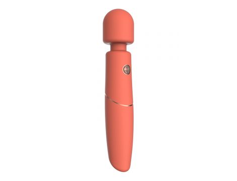 Masażer różdżkowy Clarissa Dream Toys koralowo różowy USB - 2