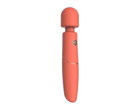 Masażer różdżkowy Clarissa Dream Toys koralowo różowy USB - 3
