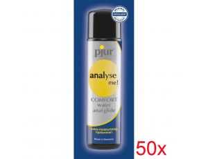 Lubrykant analny wodny Pjur Analyse Me Comfort 2 ml 50 sztuk