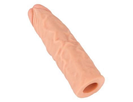 Wrażliwa przedłużka penisa Nature Skin 20 cm z wydłużeniem 3 cm - 10