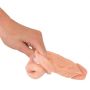 Wrażliwa przedłużka penisa Nature Skin 20 cm z wydłużeniem 3 cm - 20