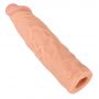 Wrażliwa przedłużka penisa Nature Skin 20 cm z wydłużeniem 3 cm - 4