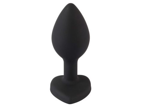 Korek analny silikonowy z sercem You2Toys 7,3 cm - 10