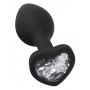 Korek analny silikonowy z sercem You2Toys 7,3 cm - 4