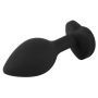 Korek analny silikonowy z sercem You2Toys 7,3 cm - 6