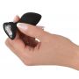 Korek analny silikonowy z sercem You2Toys 7,3 cm - 12