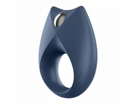 Pierścień wibrujący Satisfyer Royal One niebieski z stymulacją łechtaczki - 2