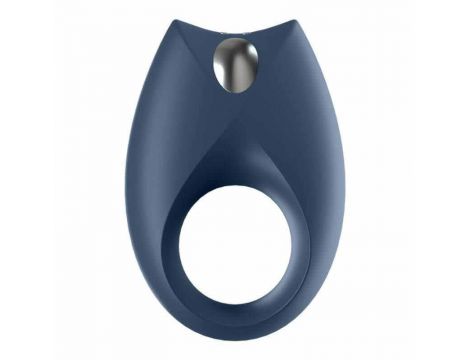 Pierścień wibrujący Satisfyer Royal One niebieski z stymulacją łechtaczki - 4