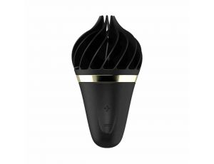 Stymulator łechtaczki obrotowy Satisfyer Sweet Treat różowy brązowy 10 cm
