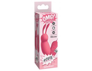 Wibrator króliczek OMG! Cute mini silikonowy 8 cm 20 trybów